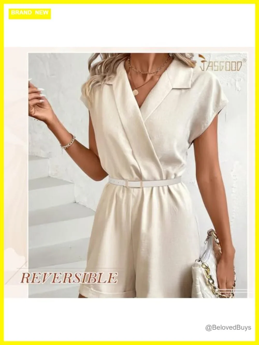 Reversible Faux Leather Belt for Women with Metal Square Buckle
